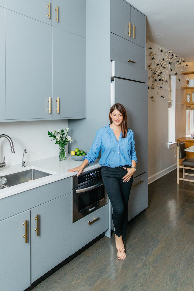 Gail Simmons in her kitchen