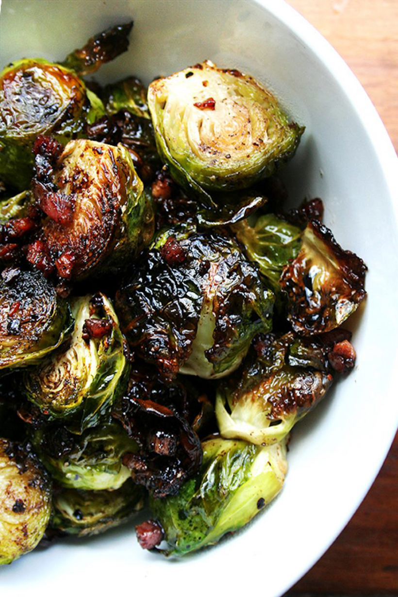 Win Thanksgiving with this brussels sprout recipe.