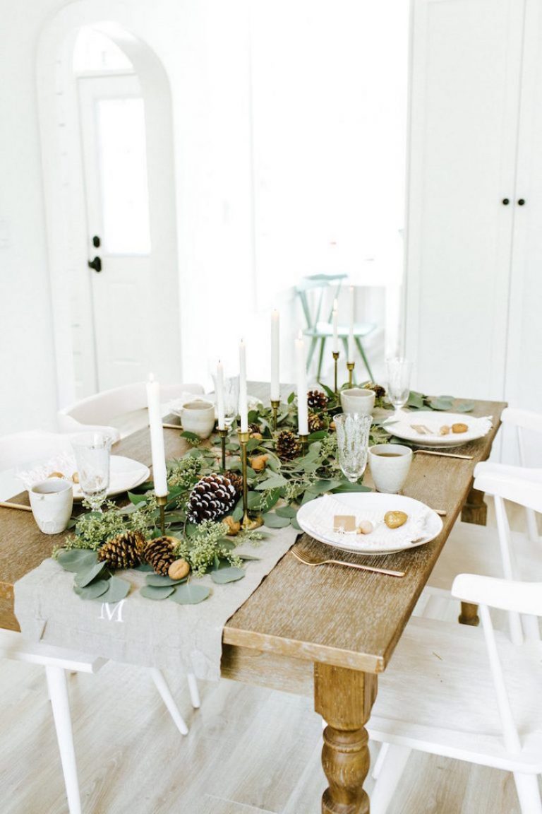 Easy Place Setting Ideas for Your Thanksgiving Table - Camille Styles