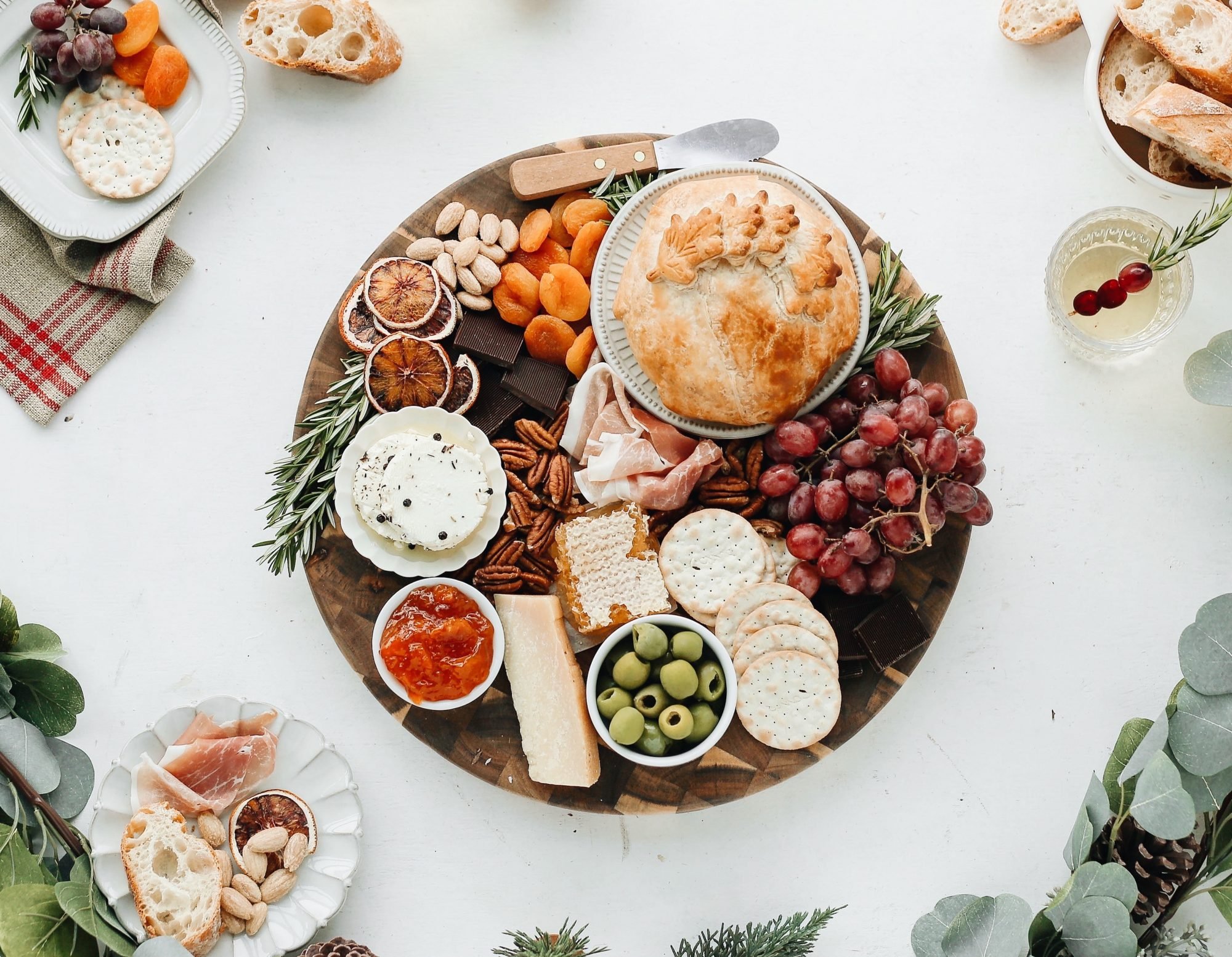 Baked Brie Appetizer {Charcuterie Board} - FeelGoodFoodie