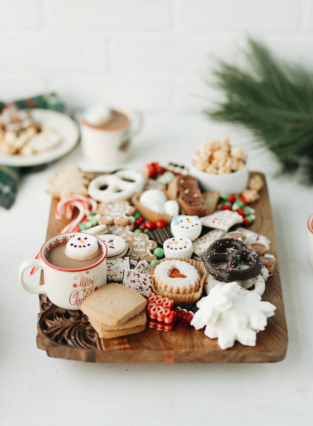 Easy Holiday Cookie and Candy Board