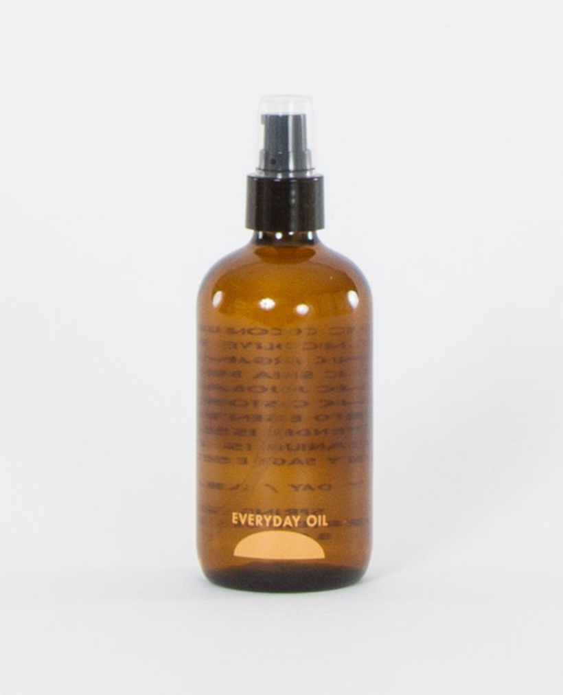 Everyday Oil by Regular Visitors This face oil is too rich for me during the day (at least during this season of 90% humidity in NYC), but at nighttime, it’s fantastic. This oil is a fan favorite at my store, Regular Visitors, partly because of the herbal/palo santo scent.