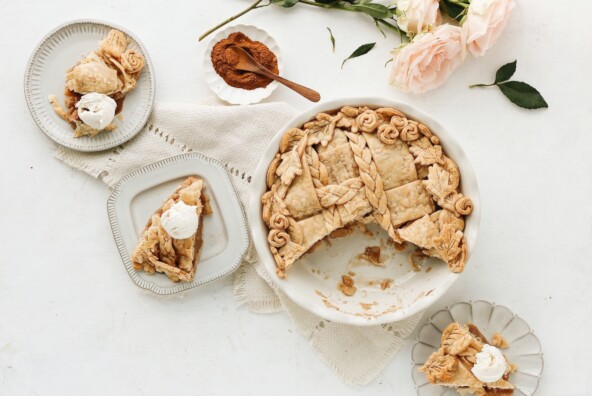 maple ginger apple pie | this brown kitchen