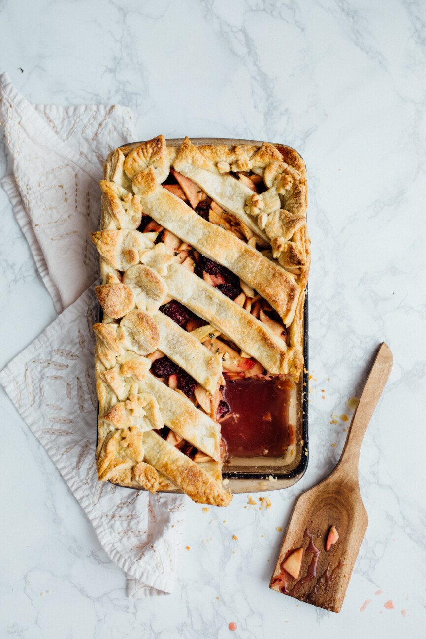 apple slab pie