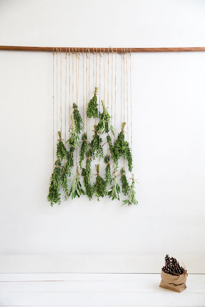 Hanging Christmas Tree by Michael Wiltank for Domino