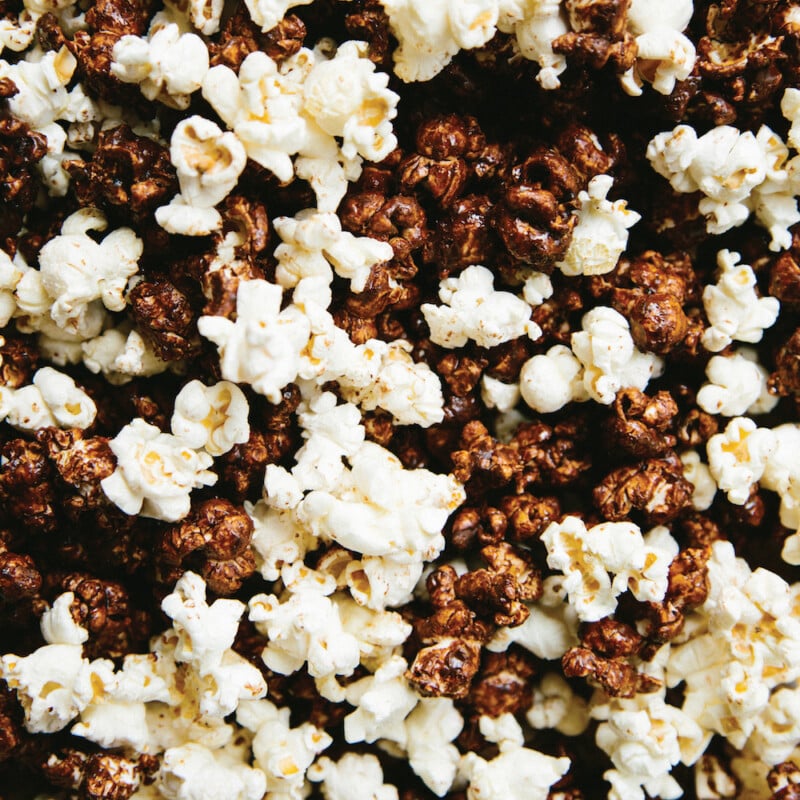 black and white popcorn recipe
