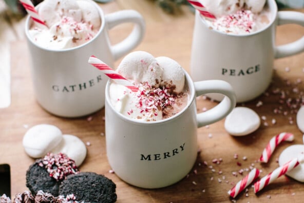 peppermint hot cocoa