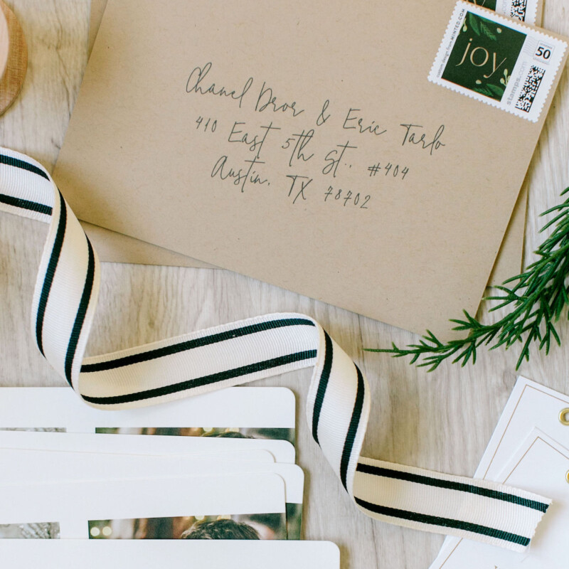 camille styles's holiday cards from minted