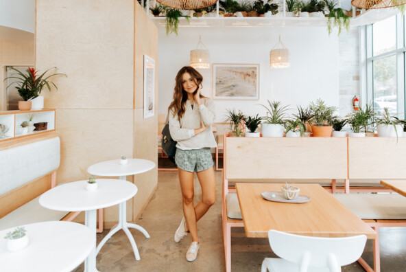 Camille Styles at Malibu Poke in Austin