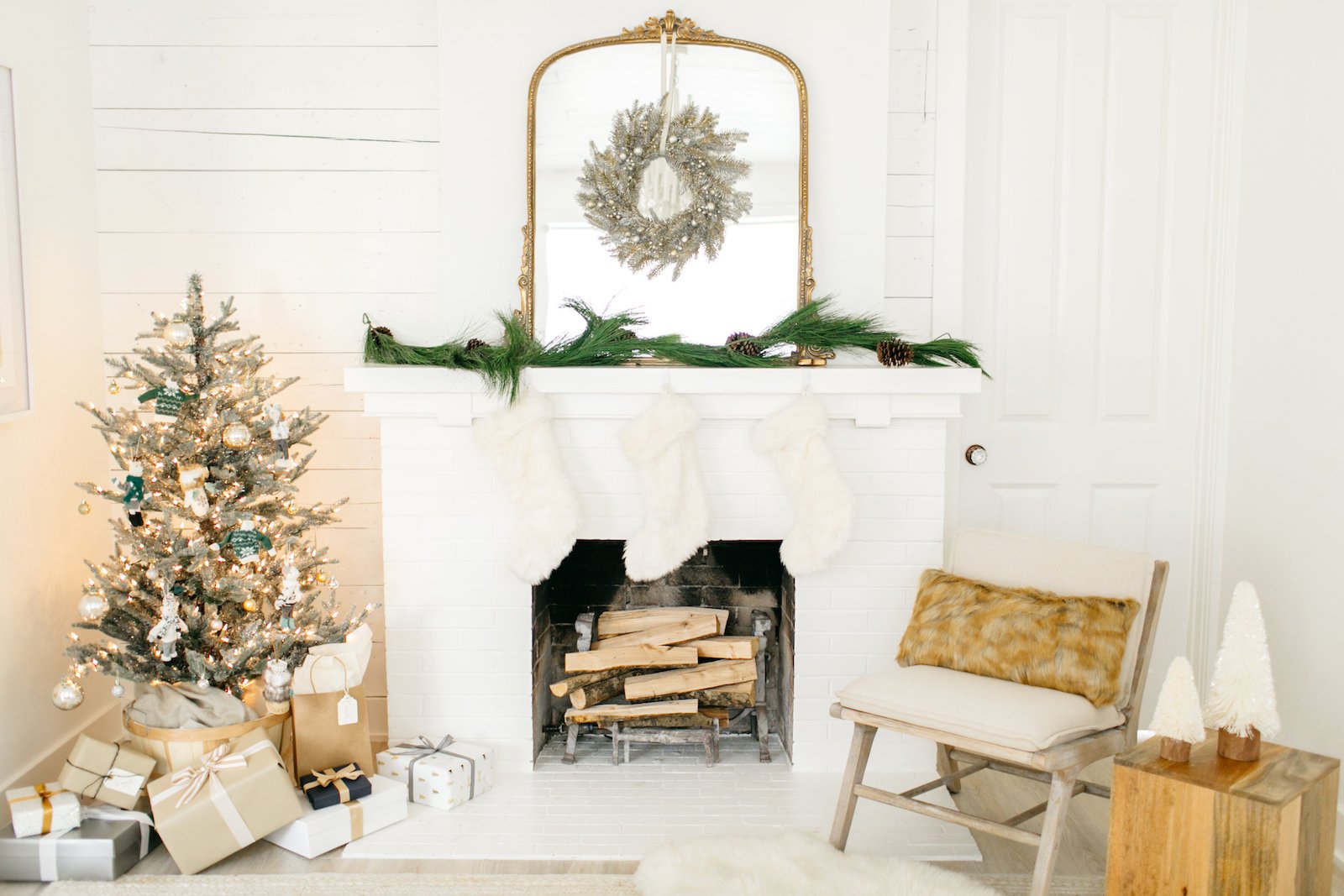 Pretty Christmas Tree Alternatives for Your Small Space - Camille Styles