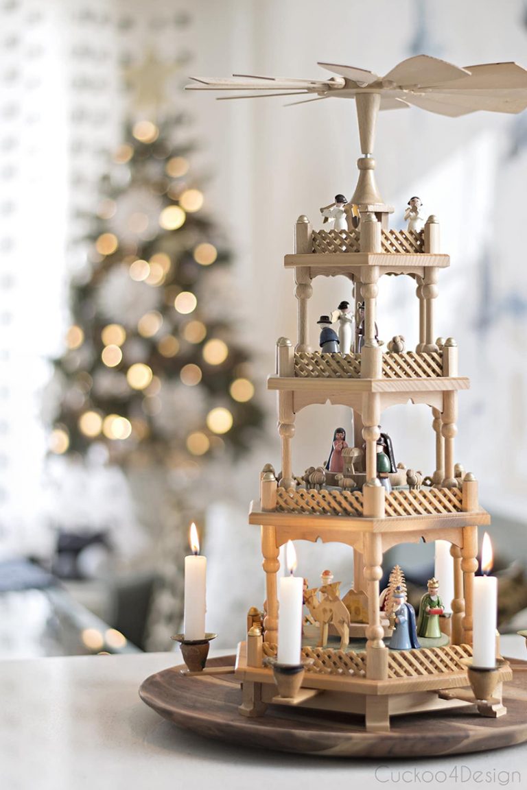 Wooden Christmas Pyramids in Germany