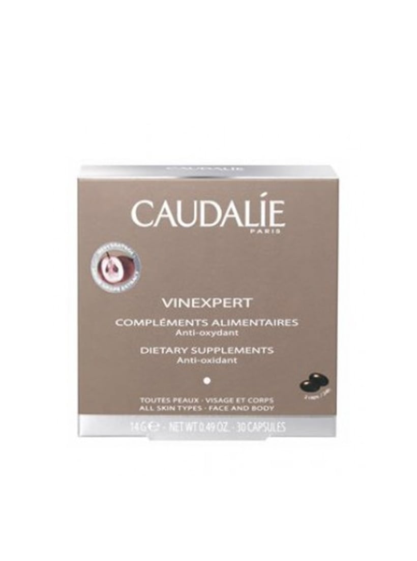 Vinexpert by Caudalie These super antioxidant capsules work to help your skin fight off free radicals so it can better repair itself—meaning that you’ll see a difference in wrinkles, firmness, and moisture levels.