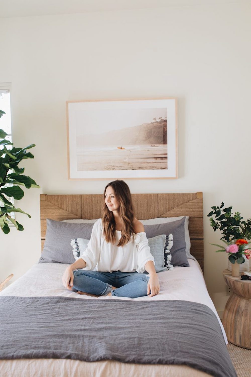 camille styles' guest bedroom
