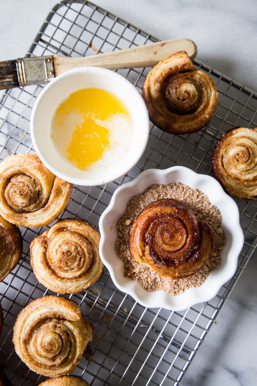 Puff pastry rolls