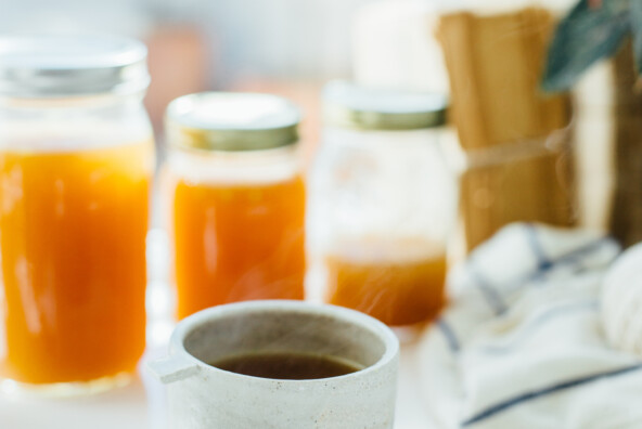 homemade bone broth recipe
