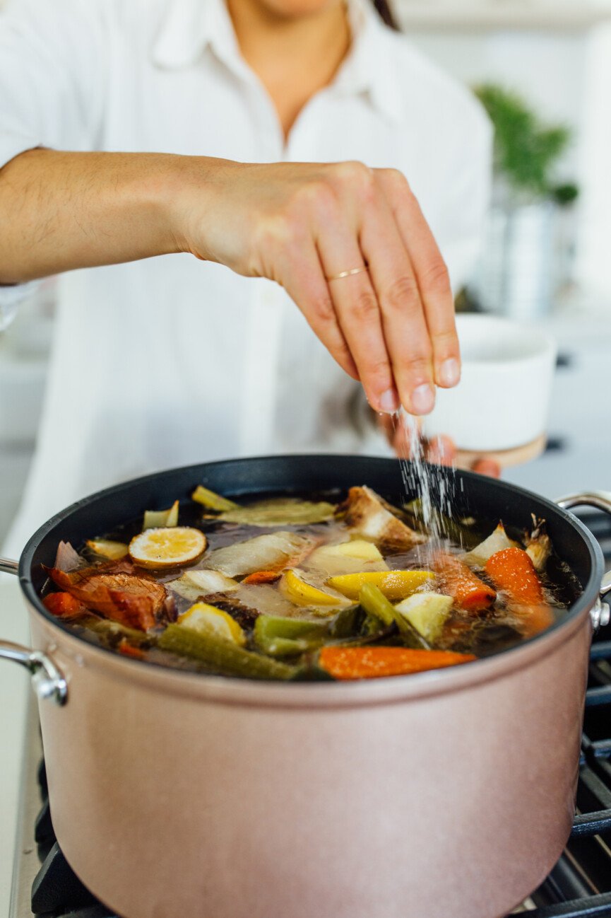 homemade bone broth recipe