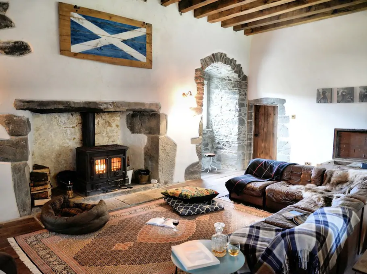 Kilmartin Castle location: Argyll, Scotland built: 1550 architectural style: z frame sleeps: 10 (5 bedrooms, 5 baths)