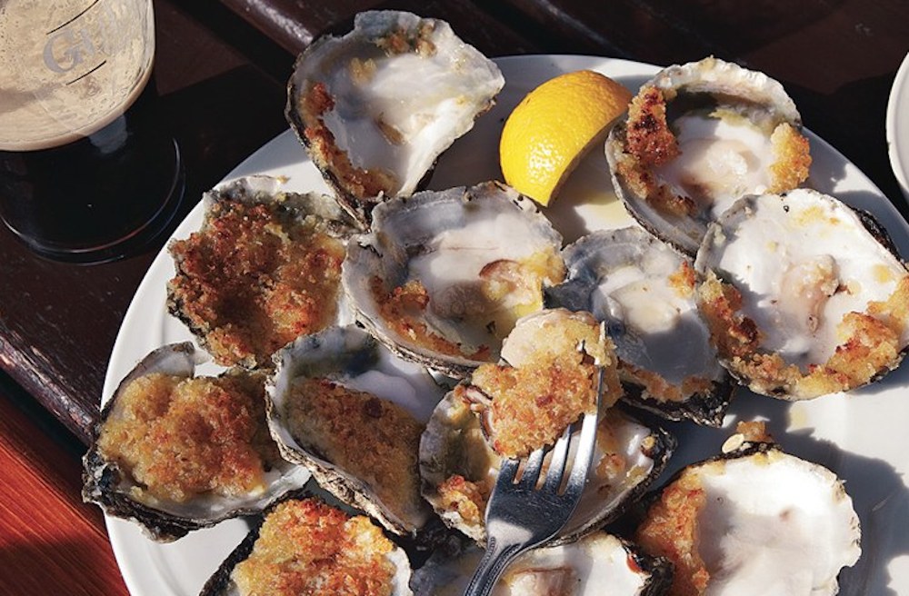 broiled oysters garlic aphrodisiac