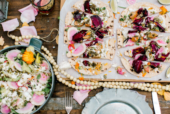 beet tostadas