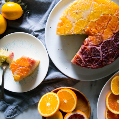 ombre citrus cake, perfect cake for spring, spring dessert, spring entertaining