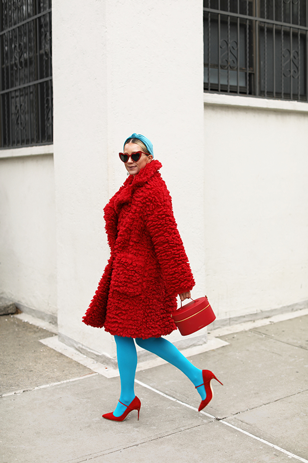 red, power color, street style