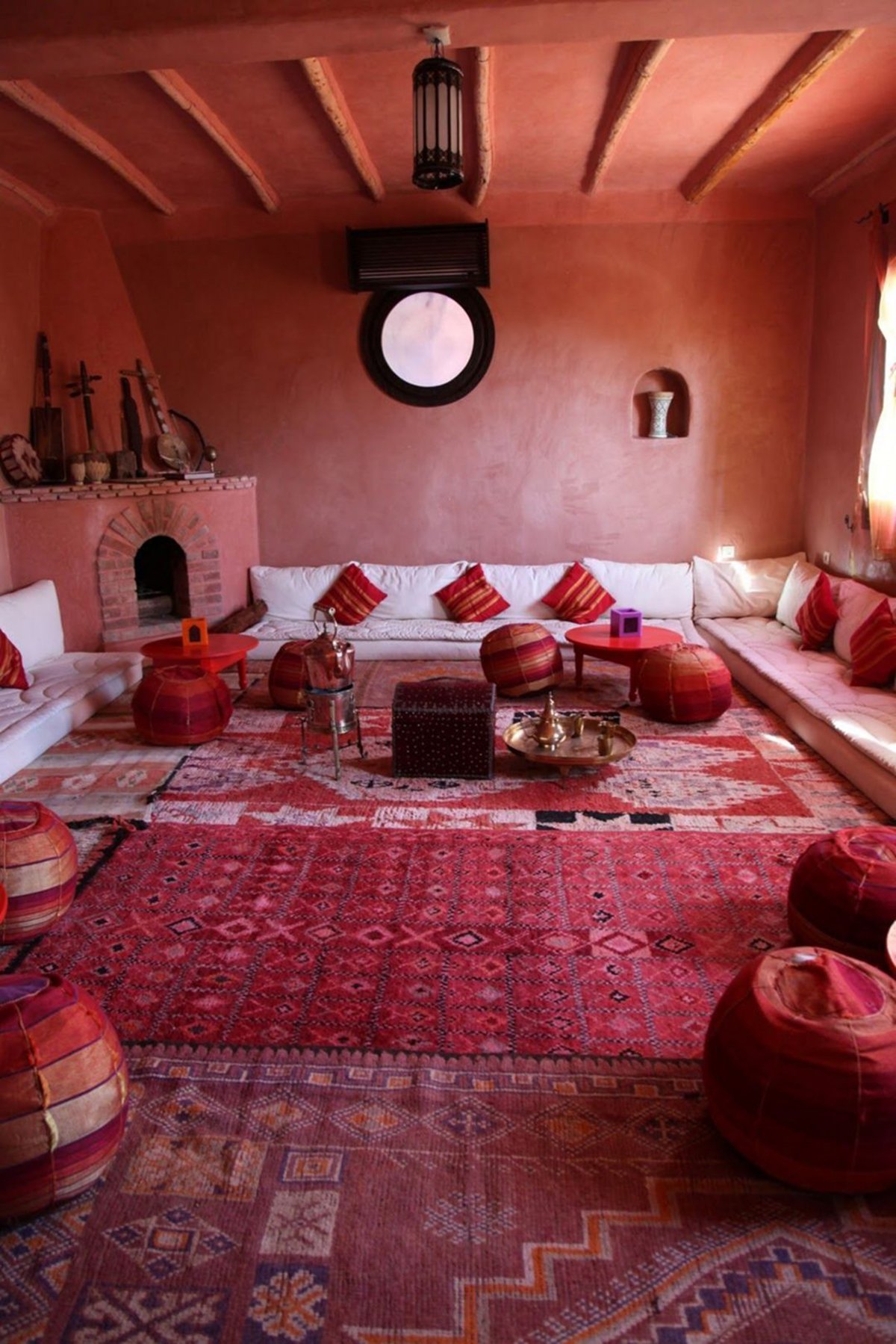 Shades of red in Morocco