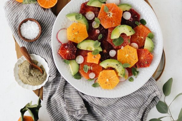 chaat masala citrus salad