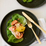 tiffani thiessen lobster BLT lettuce wraps