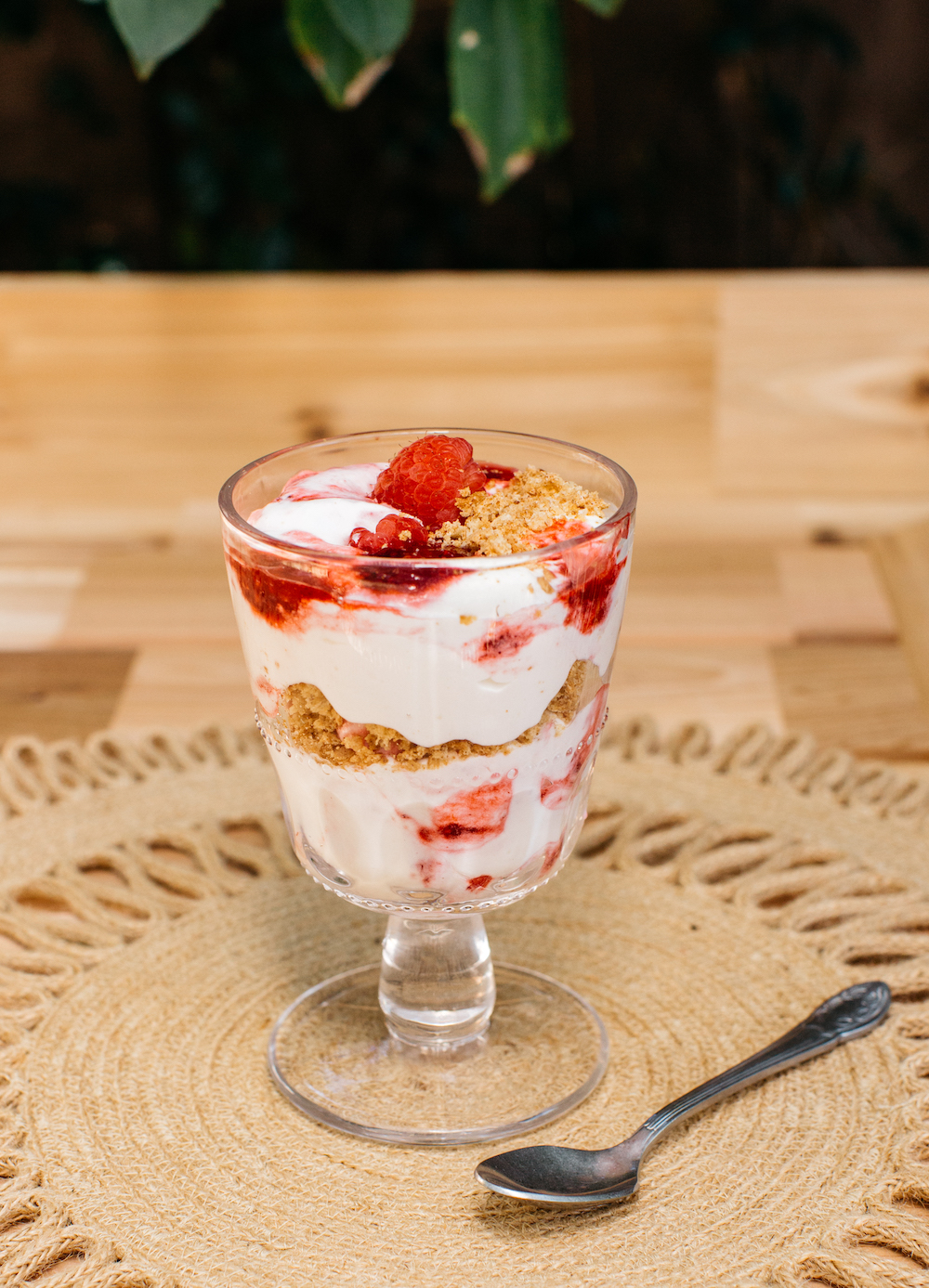 Raspberry & Cream Fool Dessert Recipe