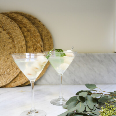 simple and delicious lychee martini recipe