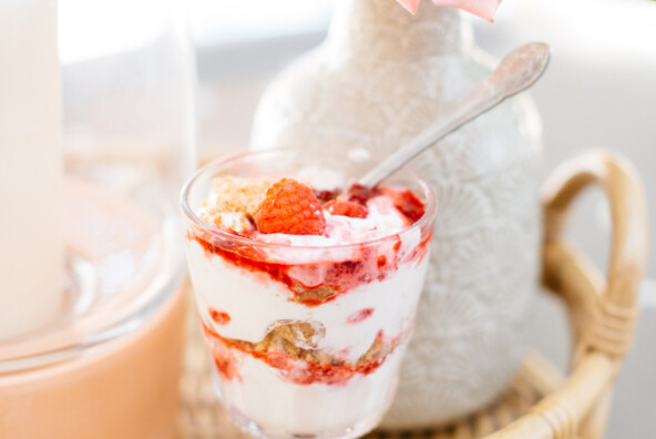 Raspberry & Cream Fool Dessert Recipe