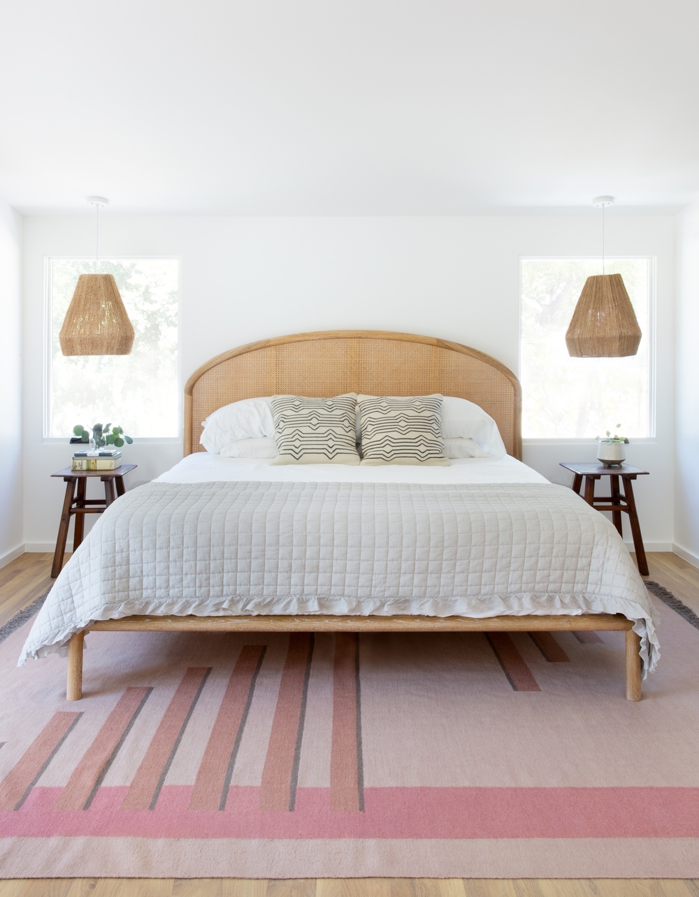 claire zinnecker, rugs, bedroom, neutral decor