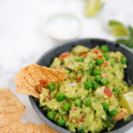 green pea guacamole