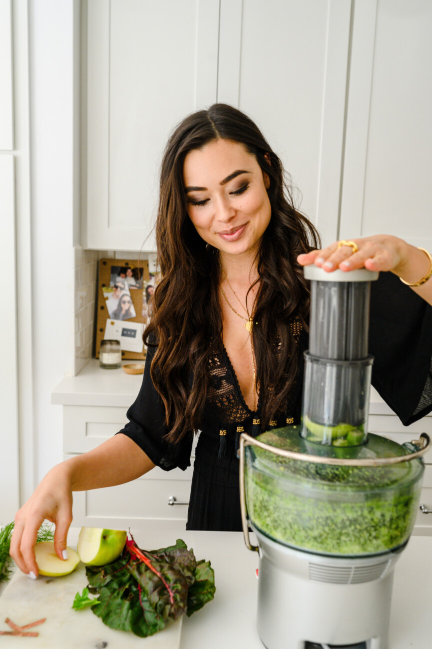 kat tanita gut healing green juice