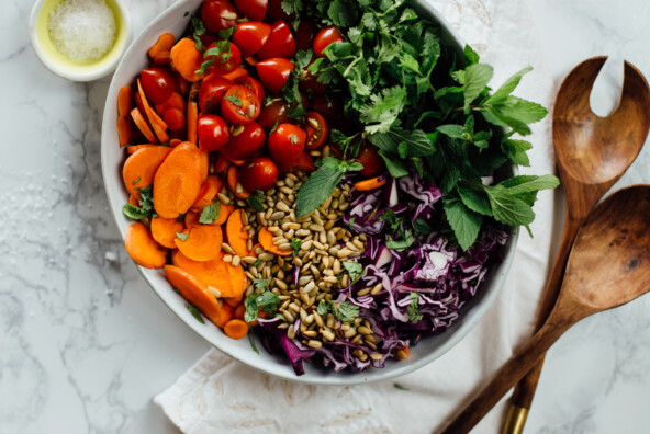 sunshine detox salad
