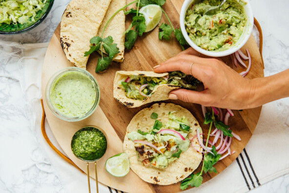 chimichurri fish tacos_top 10 protein foods