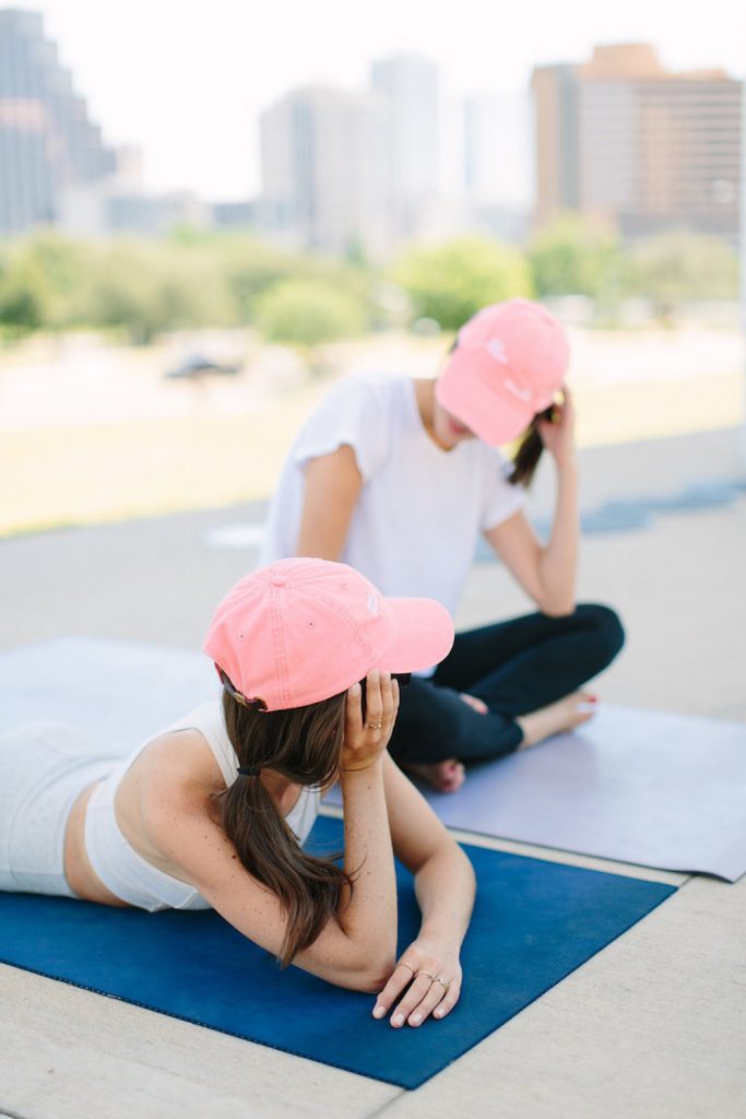 workout, outside, yoga