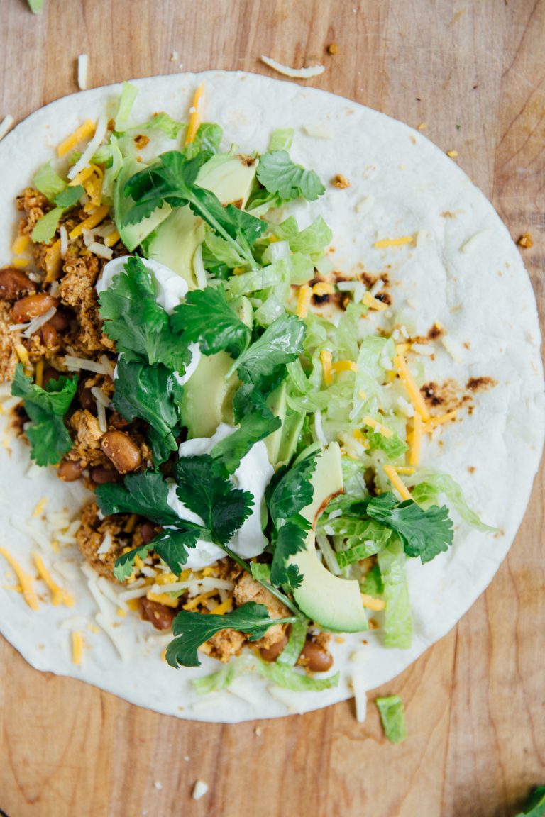 This Vegetarian Scramble Burrito Brings Cali Vibes to Brunch