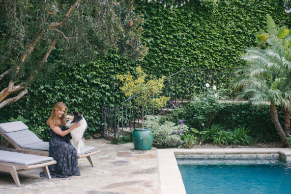 paige adams geller, pool, patio, happy, paige denim, style, dream home