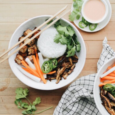 banh mi in a bowl