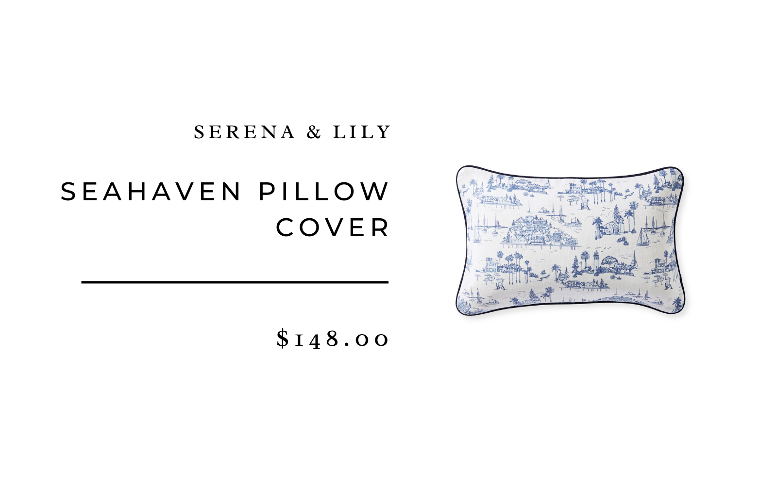 serena and lily seahaven pillow cover