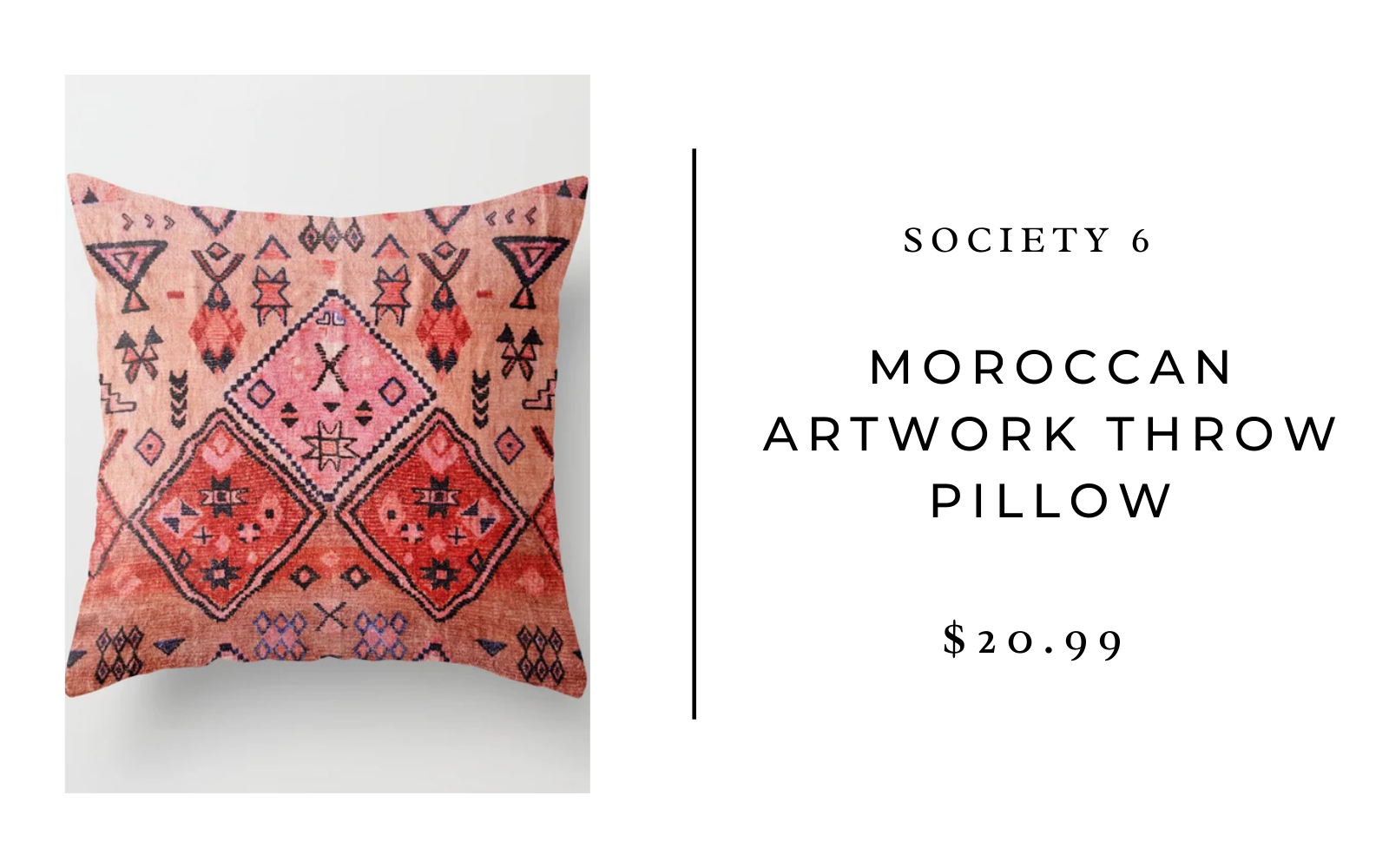 society6 pillow
