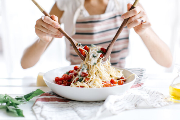 Tomato & Burrata Pasta