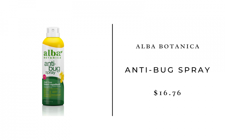 bug spray alba botanica