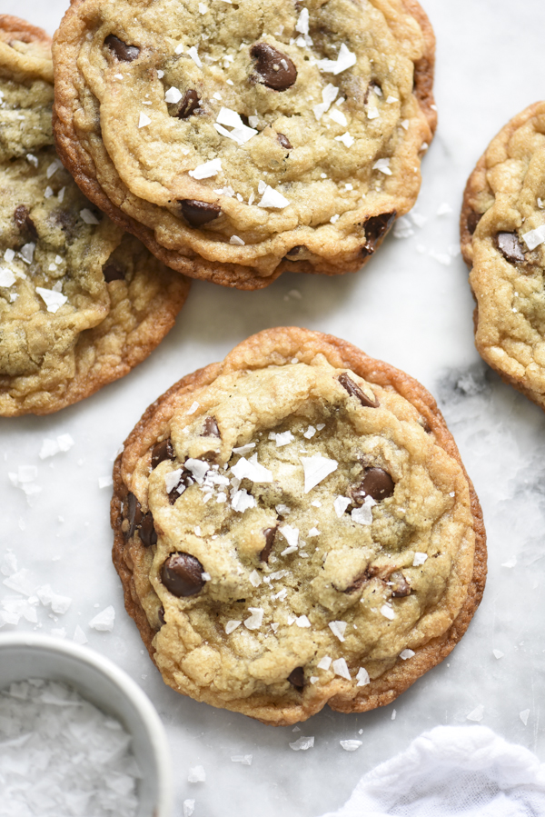 salted chocolate chip cookie