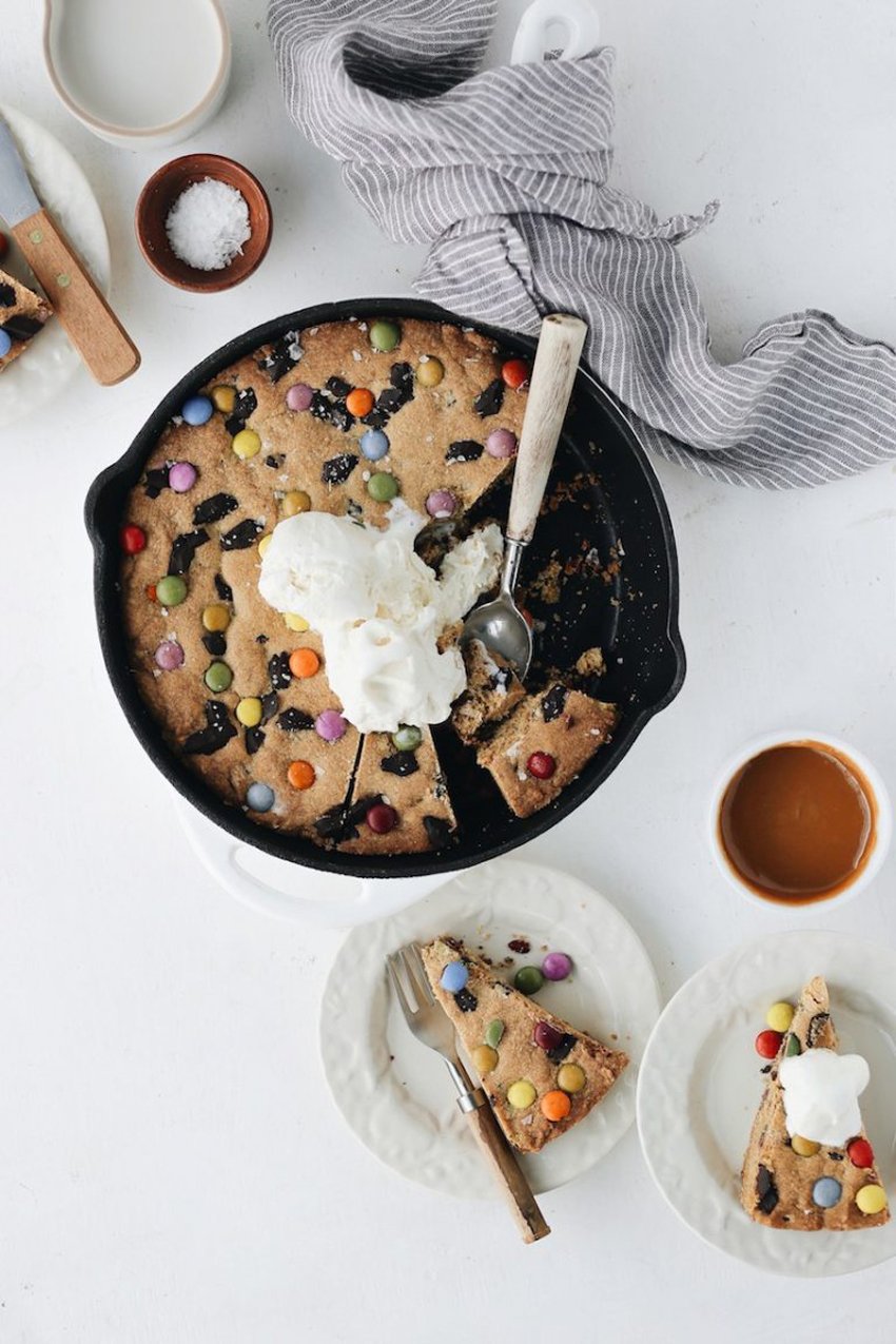 Camille Styles Chocolate Chip Cookie Skillet