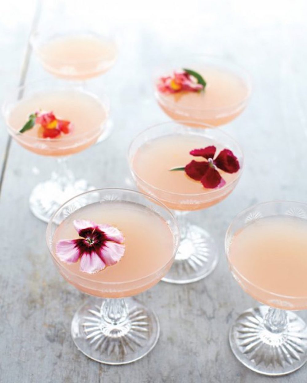 Lillet rose cocktail - martha stewart
