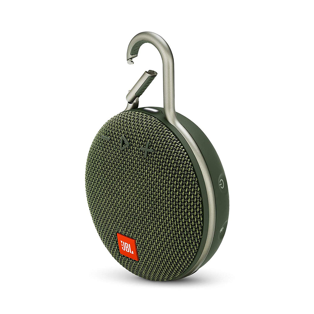 JBL Clip 3 Portable Waterproof Wireless Bluetooth Speaker JBL makes some of the best bluetooth speakers on the market, and the Clip 3 is one of our favorites for being small, clipable, and pretty darn cute (so many colors to choose from!)