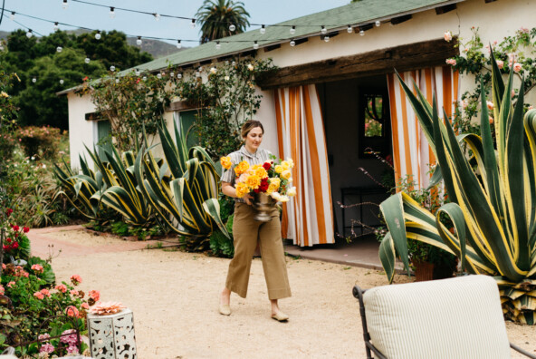 Jenn Sanchez at Rose Story Farm