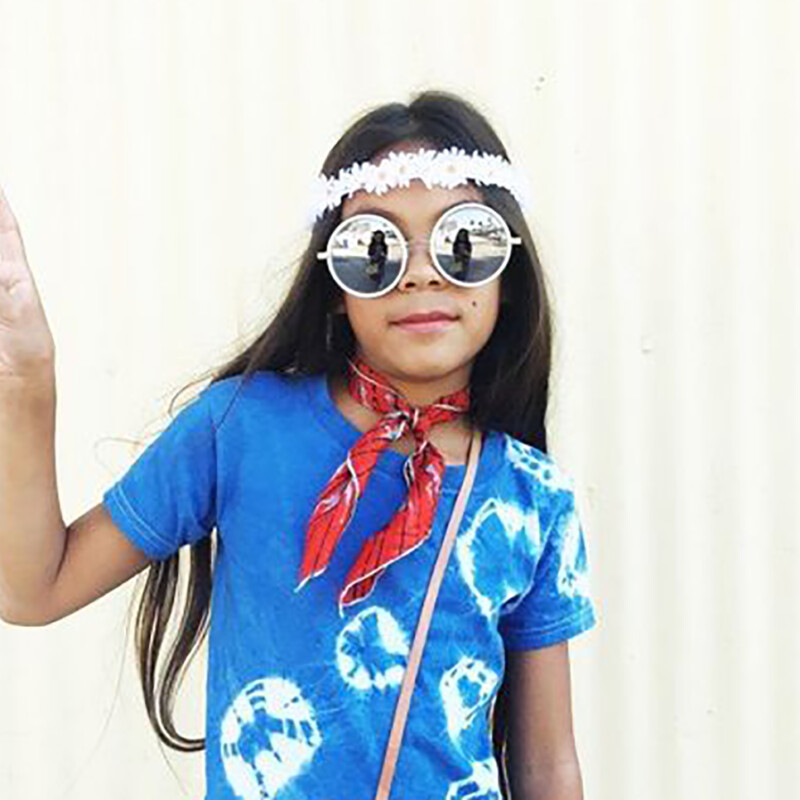 Easy Kids Flower Child DIY Costume